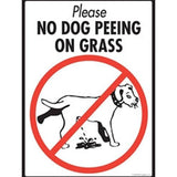 Please No Dog Peeing On Grass